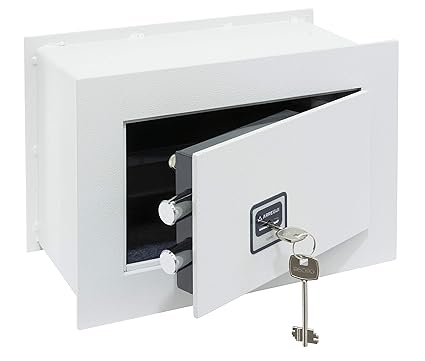 Arregui 10034 Cassaforte A Muro A Chiave Grigio Chiaro