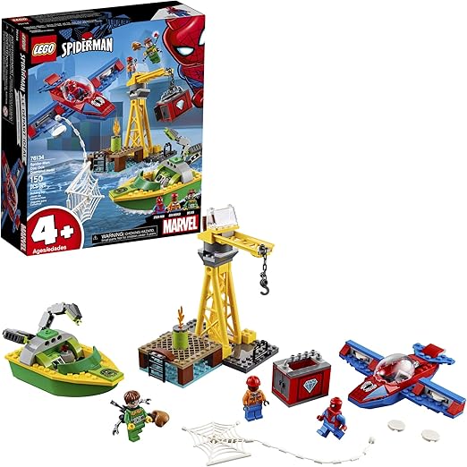 spiderman lego plane