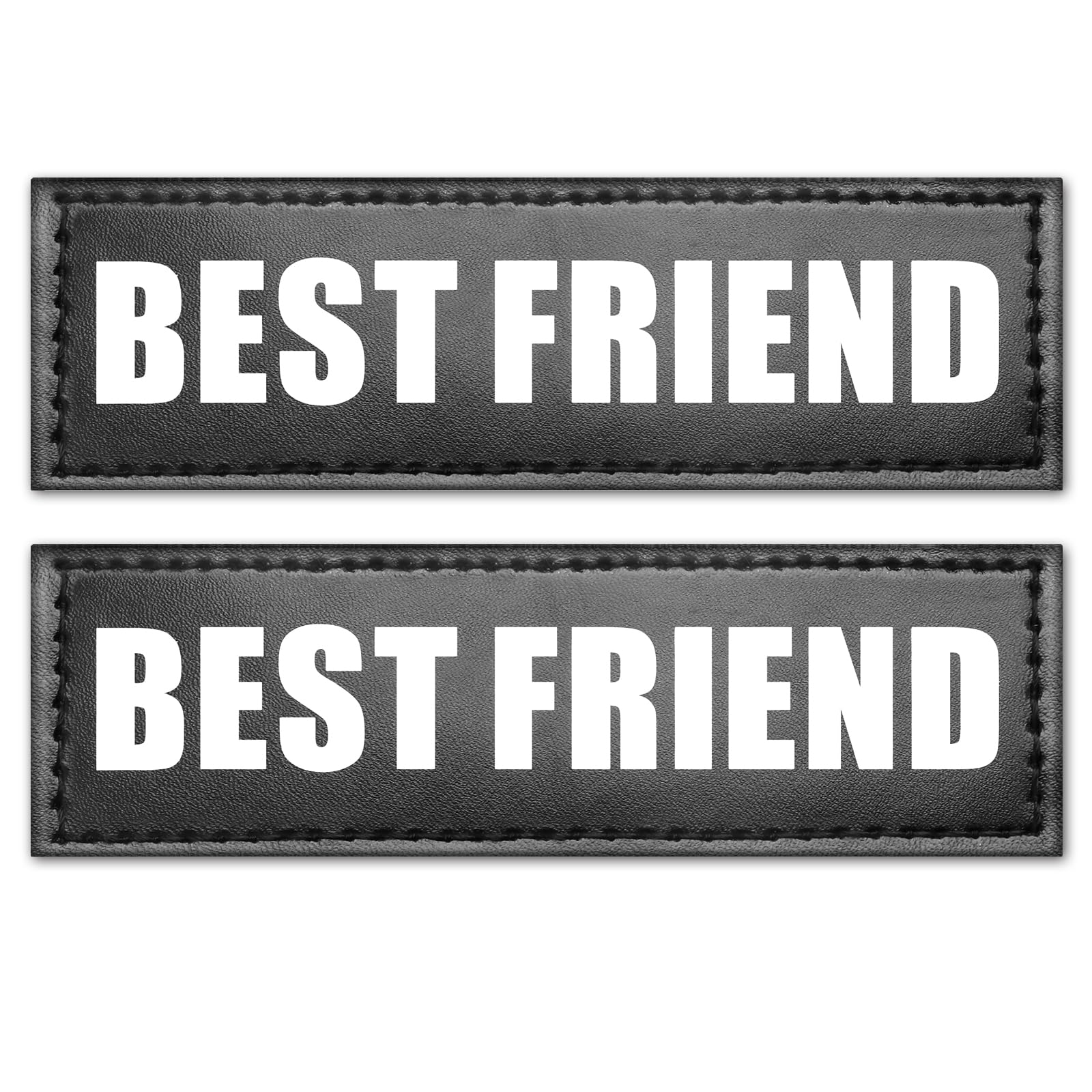 WINSEE Service Dog Patches Best Friend Patch for Service Vest Dog