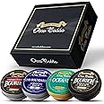 Handy Hound Occo Bobbo Solid Cologne for Men Samples Set - Men's Cologne Gift Set - Travel Size Cologne for Men (4) .5 oz tins