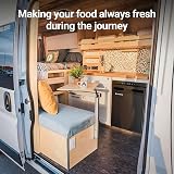 AAOBOSI 45L Campervan Fridge with APP Control 12V Refrigerator Freezer view 7