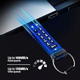 iStorage datAshur PRO 8 GB Encrypted USB Drive FIPS 140-2 Level 3 IP57 view 2