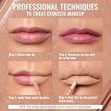 Oulac Matte Liquid Nude Lipstick Beige Brown 4.5ml MS01 Vegan Cruelty Free view 7