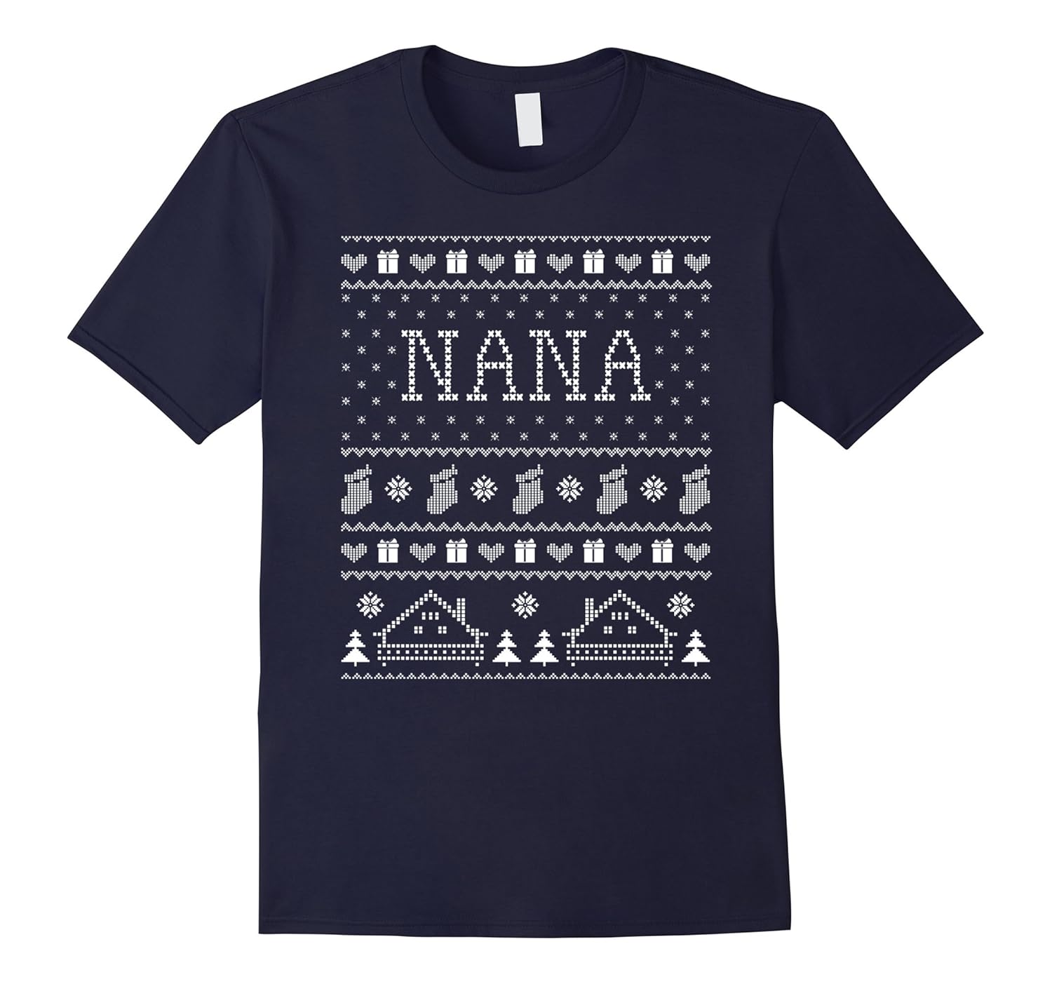 Nana Ugly Sweater Funny Christmas Xmas Gift For Nana-ANZ