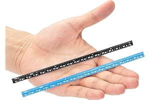 Mr. Pen- Small Architectural Scale Ruler, Aluminium, 6 Inch, 2 Pack, Triangle Pocket Size Ruler