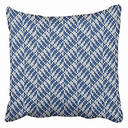 Amazon Com Emvency Decorative Throw Pillow Covers Cases Blue