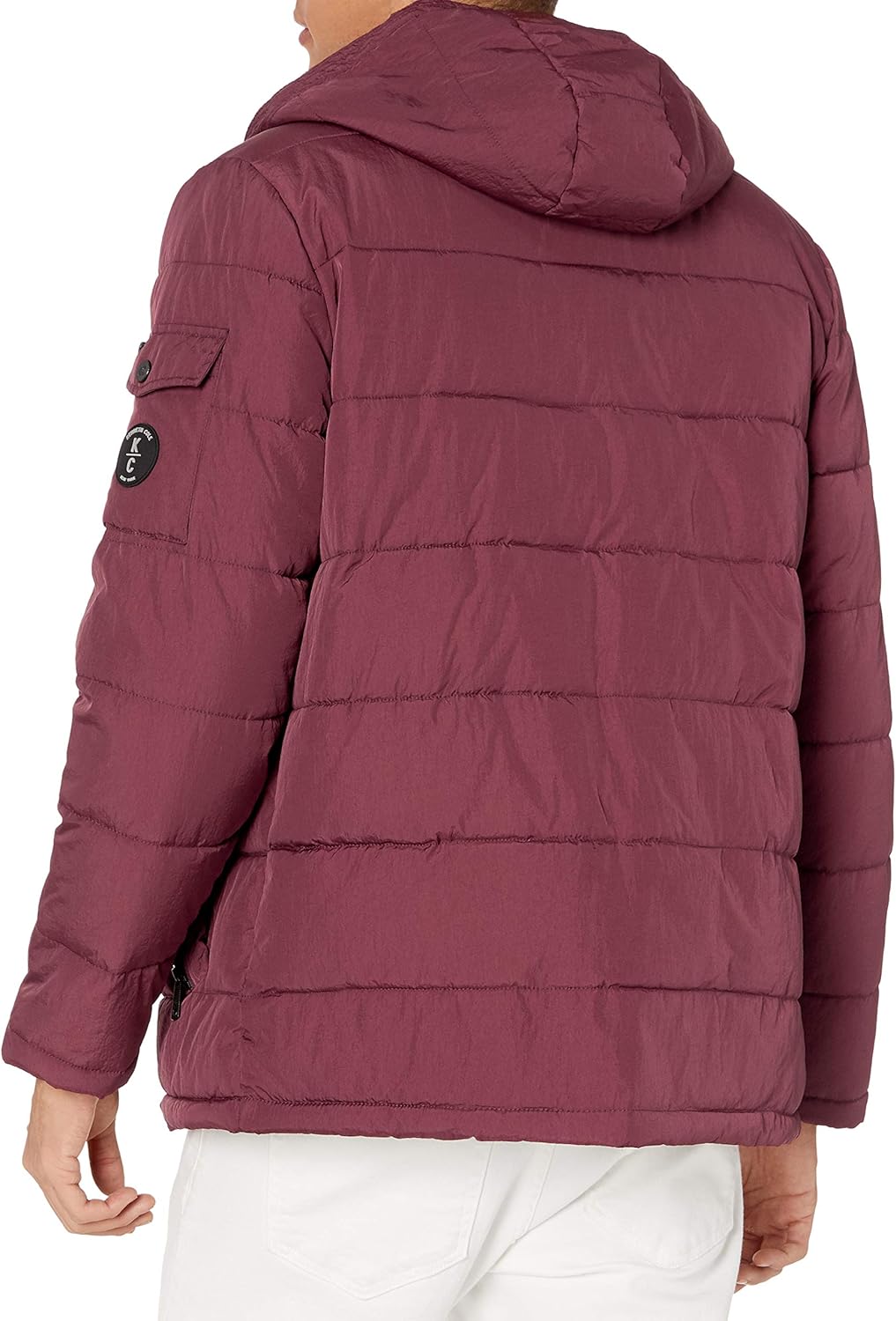 Kenneth Cole New York mens Hooded Down Alternative Jacket at  Men’s Clothing store