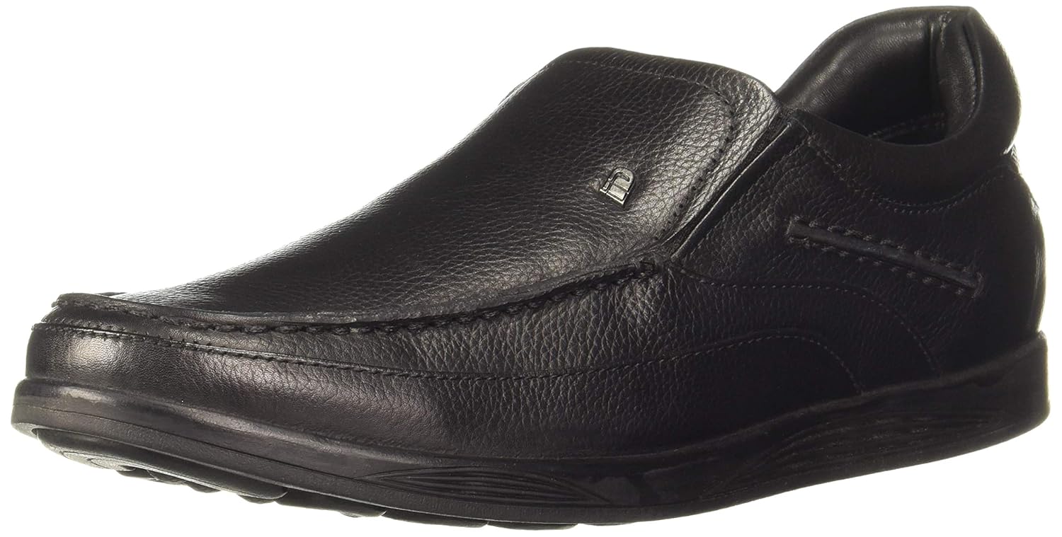 Buy ID Men's Leather Formal Shoes (Black) at Amazon.in