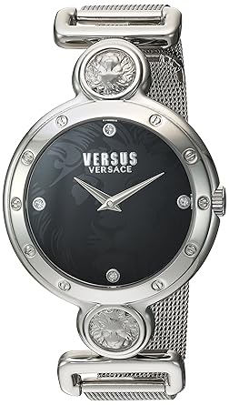 Versus by Versace Analog Black Dial Womens Watch - SOL08 0016