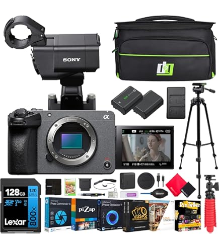 Amazon.com : Sony FX30 Digital Cinema Camera Bundled with Sigma 18