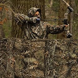 LOOGU Camo Netting, 3D Bionic Tree Camouflage