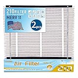 2 Pack 210 Replacement Air Filter MERV 11