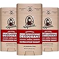 Dr. Squatch Natural Deodorant for Men - Sandalwood Summit – Odor-Squatching Men's Deodorant Aluminum Free (2.65 oz, 3 Pack)