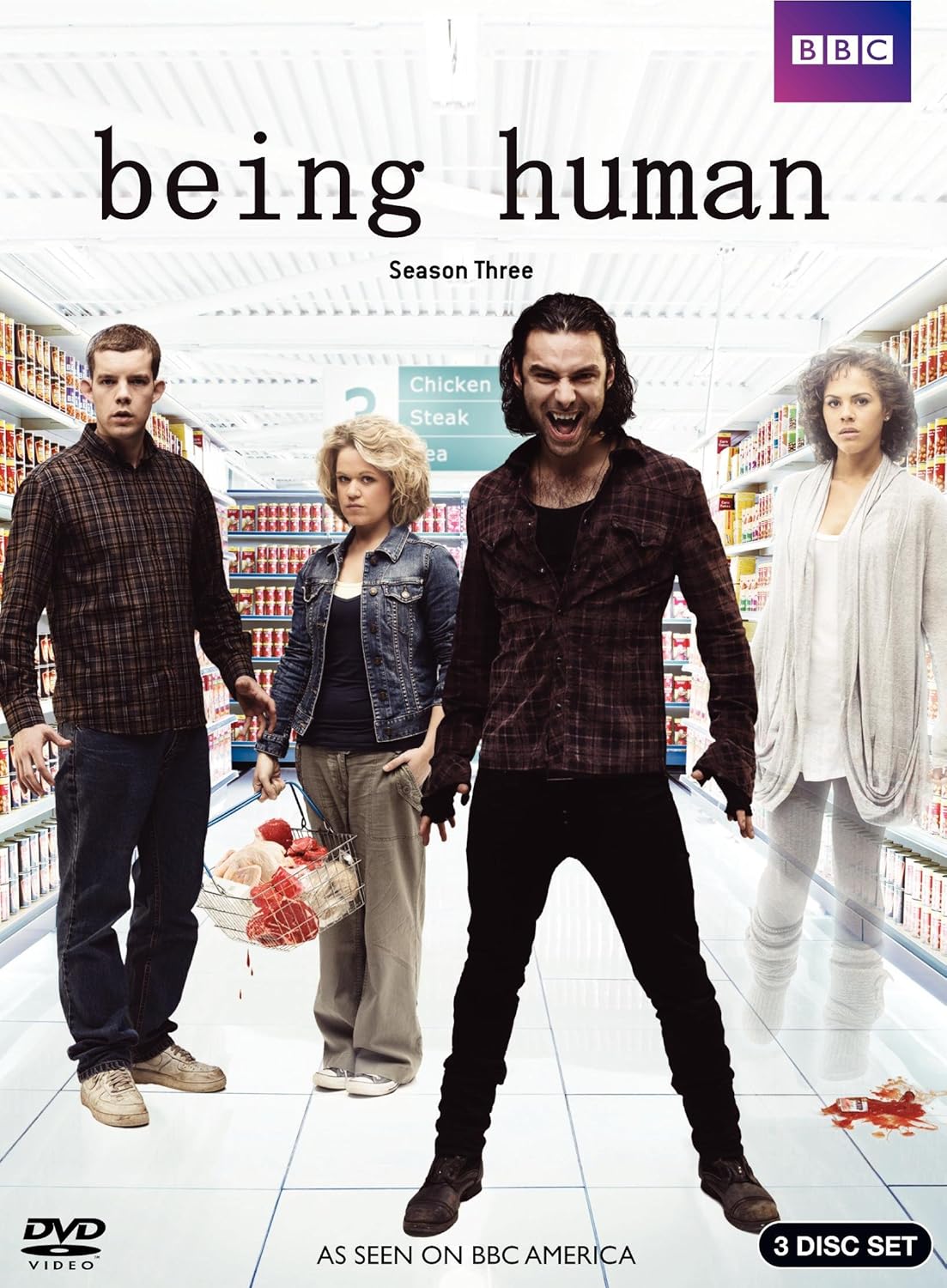 Being Human Season 3 DVD Region 1 US Import NTSC Amazon.co.uk DVD & Bluray