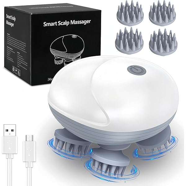 Amazon.com: ENBRWAS Electric Scalp Massager, Promotes Hair