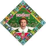 Winning Moves Elf Monopoly Board Game 8 Plus Festive Tokens Christmas Edition view 3