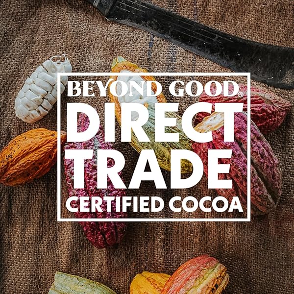 BEYOND GOOD CHOCOLATE BARS | VANILLA ALMOND DARK CHOCOLATE | ORGANIC, DIRECT TRADE, VEGAN, NON-GMO | SINGLE ORIGIN MADAGASCAR DARK CHOCOLATE