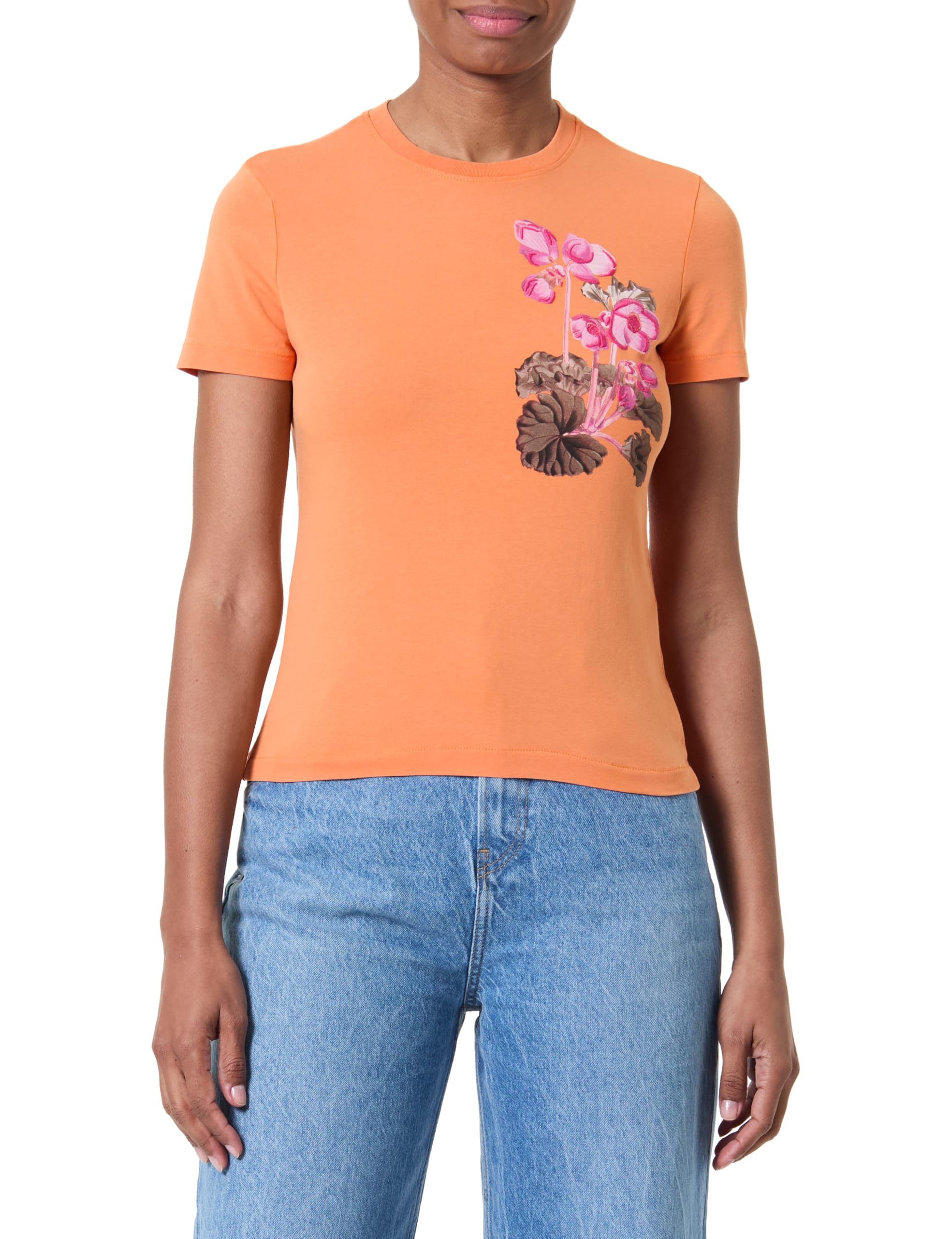 Desigual Women’s TS_Botanical_LA Orange