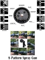 Ever Rich Black 100FT Expandable Magic Hose with Brass Fittings & Nozzle view 4