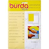 Burda 2Gcar, Yellow and White Tracing Carbon Paper 83 x 57 cm, 2 Sheets, One Size Z001608
