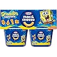 Kraft Mac & Cheese Cups Macaroni and Cheese Microwavable Dinner SpongeBob SquarePants, 4 ct Pack, 1.9 oz Cups