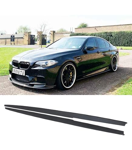 2011-2016 BMW F10 5-Series MT M Sport DP Side Skirts Carbon Fiber CF