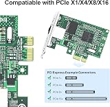 10Gtek Gigabit PCIe Network Card Broadcom BCM5751 1000Mbps Ethernet LAN Adapter view 2