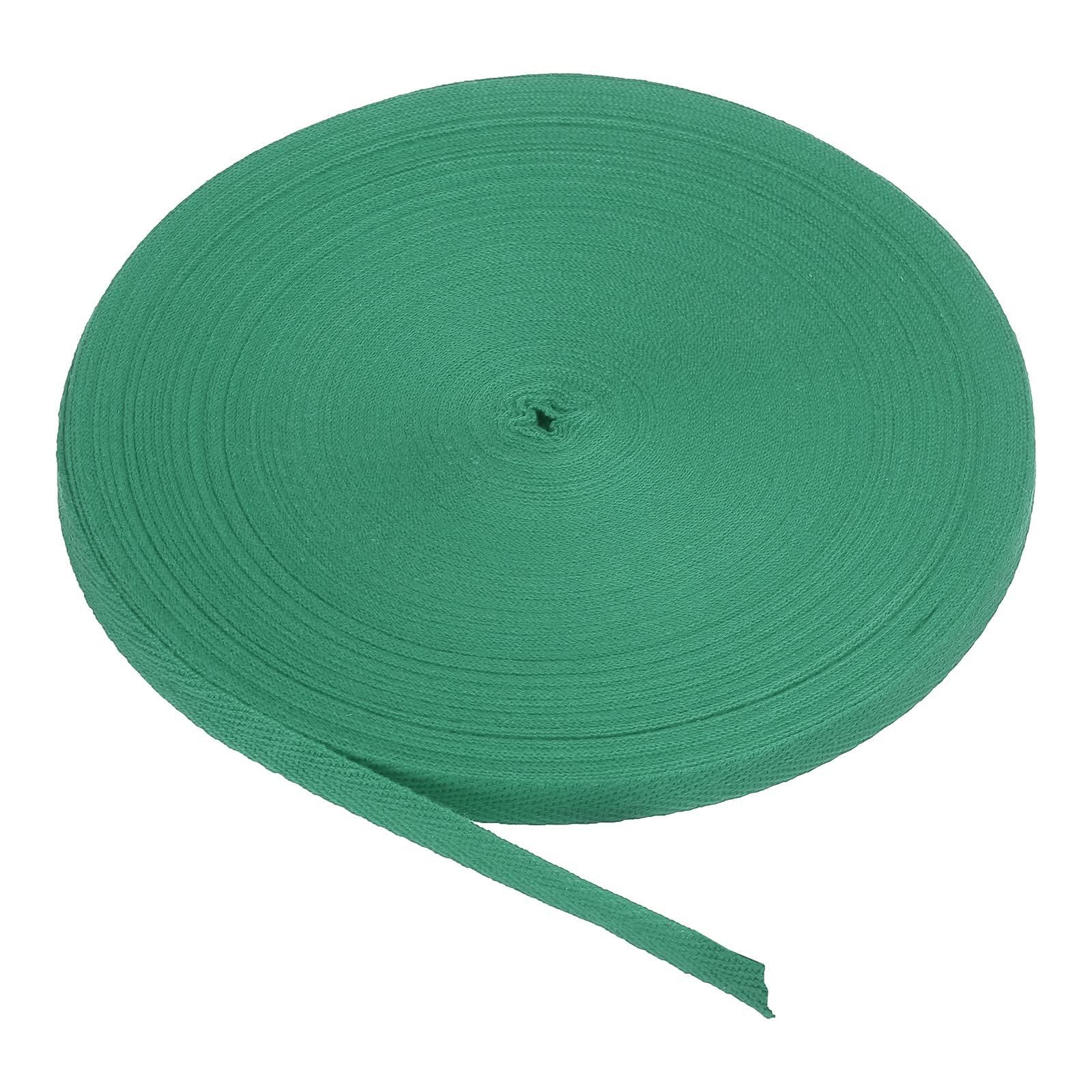 PATIKIL Cotton Twill Tape 10mm(3/8 Inch) 50 Yards Cotton Ribbon Bias Binding Tape Herringbone Webbing Trim for Sewing Gift Wrapping Craft DIY Lake Blue - 45m