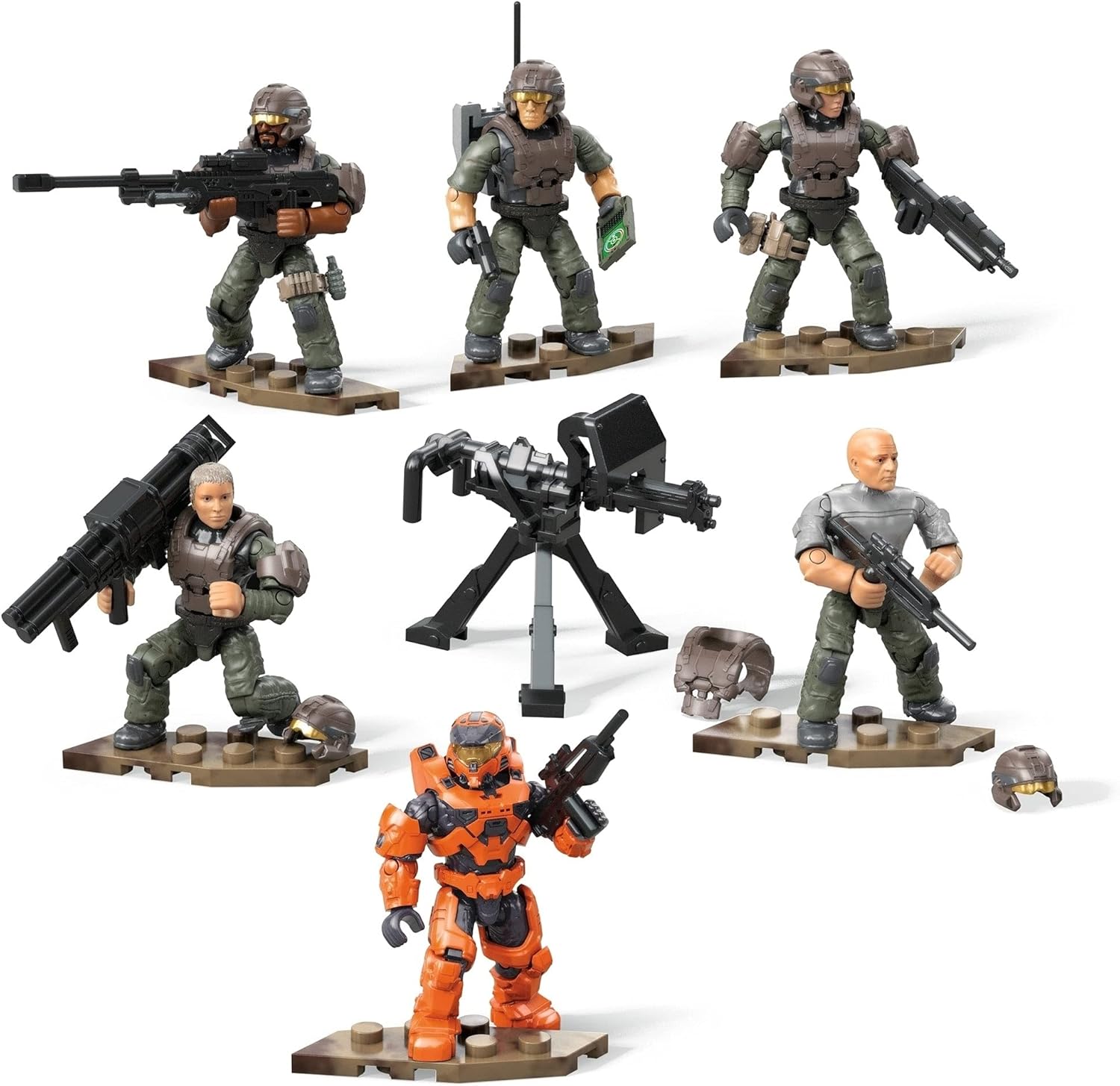Mega Construx Halo UNSC Marine Platoon 