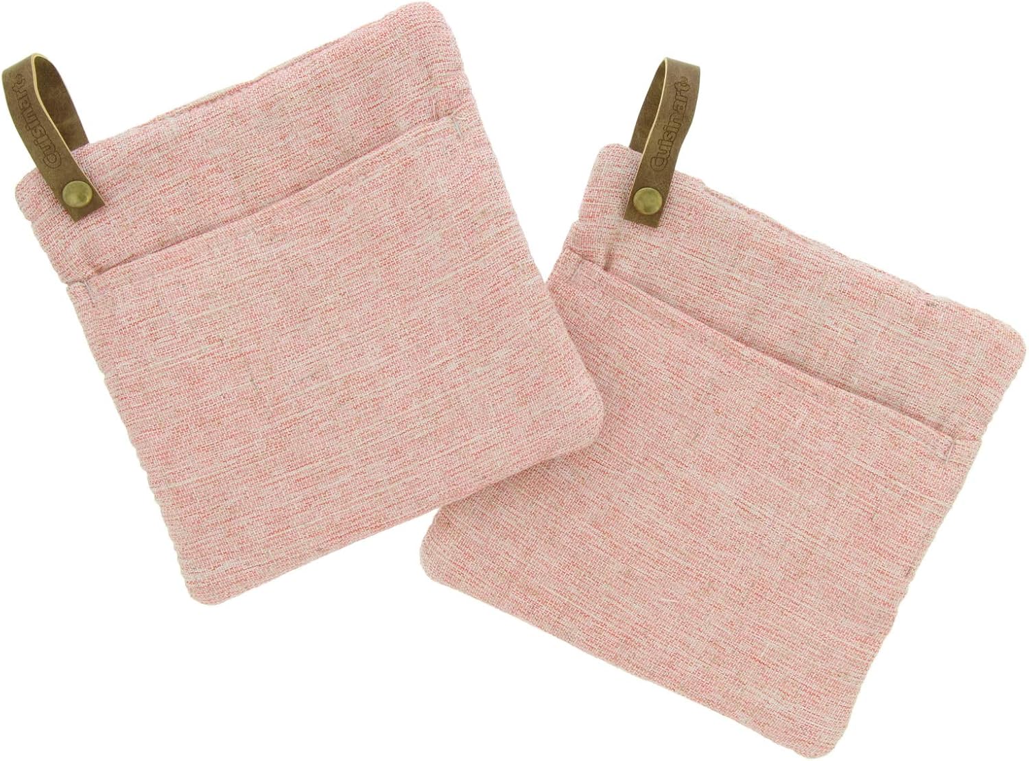 Cuisinart Chambray Pot Holders with Soft Insulated Pockets