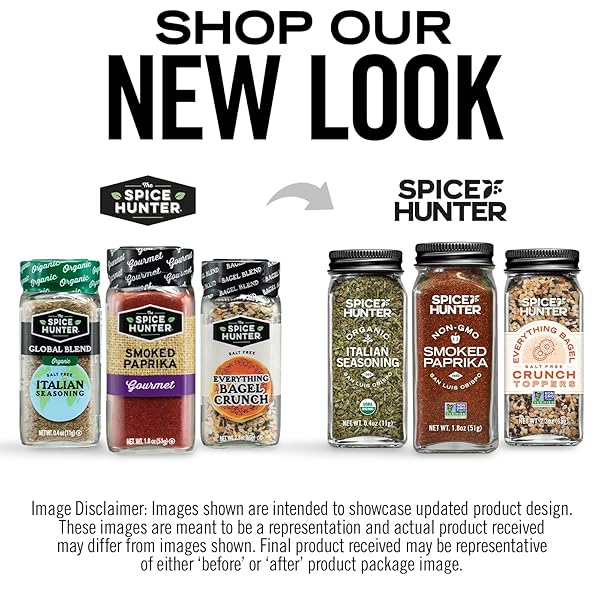 THE SPICE HUNTER GARLIC HERB SENSATION GRINDER JAR, 1.6 OUNCE