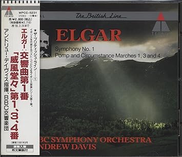 Amazon エルガー 交響曲第1番 威風堂々 デイヴィス アンドリュー エルガー デイヴィス アンドリュー c交響楽団 交響曲 管弦楽曲 協奏曲 ミュージック
