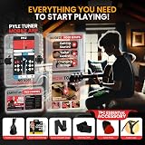 Pyle Left-Handed Beginner Acoustic Guitar Kit 1/4 Junior Size 76 cm view 2