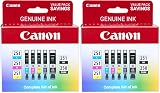 Canon PGI-250/ CLI-251 5 Color Amazon Pack,(Pack of 2)