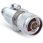 Proxicast ProGrade 230V Coaxial Lightning Arrester - N-Male/N-Female | 0 to 6 GHz Gas Discharge Tube - For 4G, LTE, 5G, 900 MHz, LoRaWAN, Helium, SDR and Other Outside Antennas - ANT-212-002