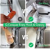 JOHN ELIA Crevice Cleaning Brush 3 Pcs Small Gaps Grout Cleaner view 7