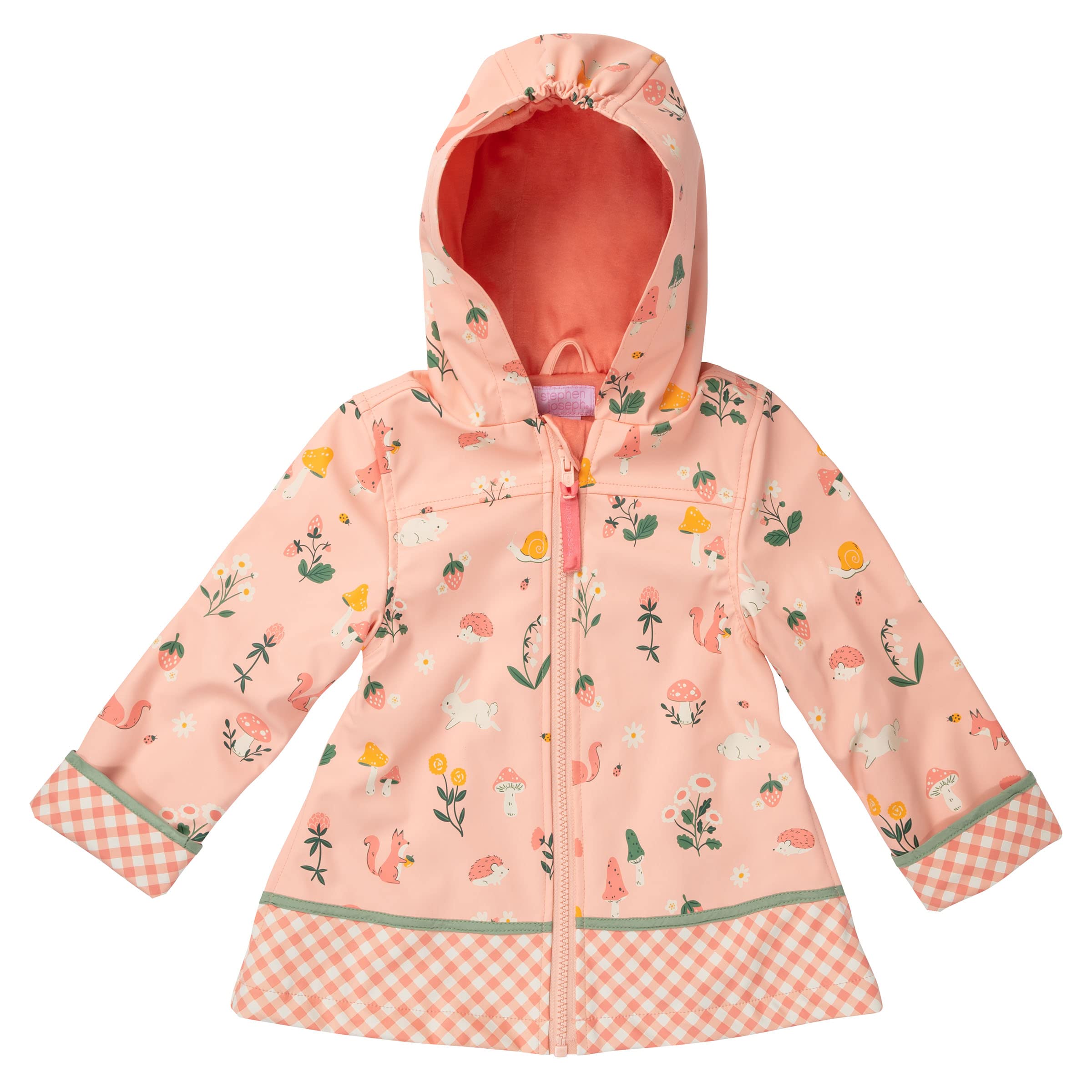 Stephen Joseph unisex child Stephen Joseph Raincoat, Strawberry Field, 5-6 Years US