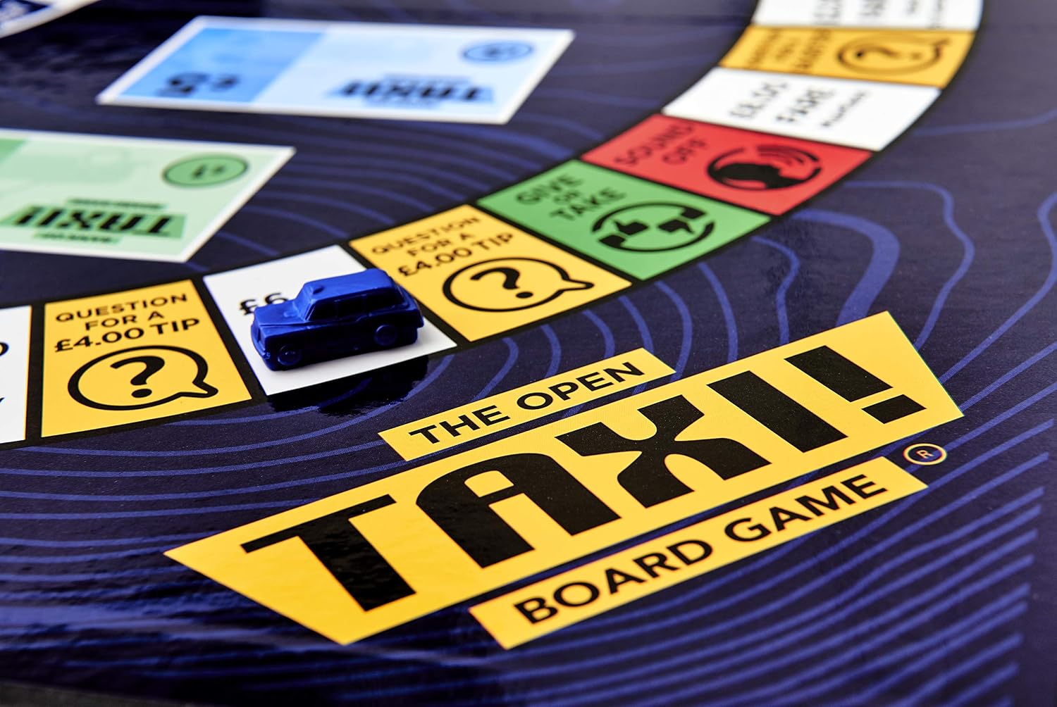 Demacia The Open Edition, Taxi Board Game for 2-10 Players, Age 8+, Blue - Image 5