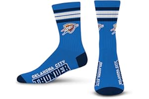 For Bare Feet Unisex Kid's 4 Stripe Deuce NBA Crew Sock