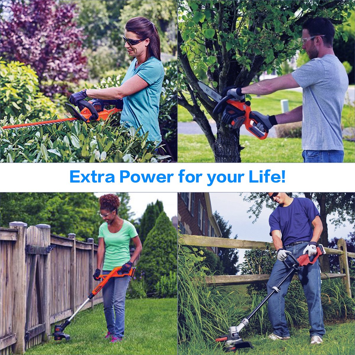 Powerextra 2000mAh 20 Volt Lithium Ion Replacement Battery for Black&Decker LBXR20 LB20 LBX20 LBXR2020-OPE Black and Decker 20v