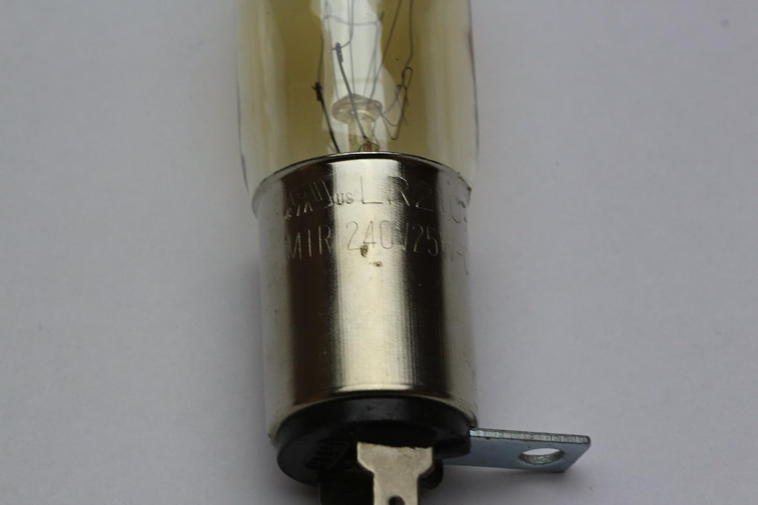 Sharp RLMPTA083WRZZ Microwave Lamp Bulb 25W 240V 2 X 4 7mm Terminals