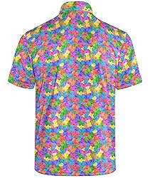Funny Golf Shirts for Men Crazy Funny Golf Polo