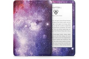 Tacky Design Galaxy Skin for Kindle Paperwhite Skin Wrap, Purple Skin for Kindle Stickers, Premium Vinyl 3M Full Wrap for Kindle Paperwhite Covers for (Kindle Paperwhite (11th Gen, 2021))