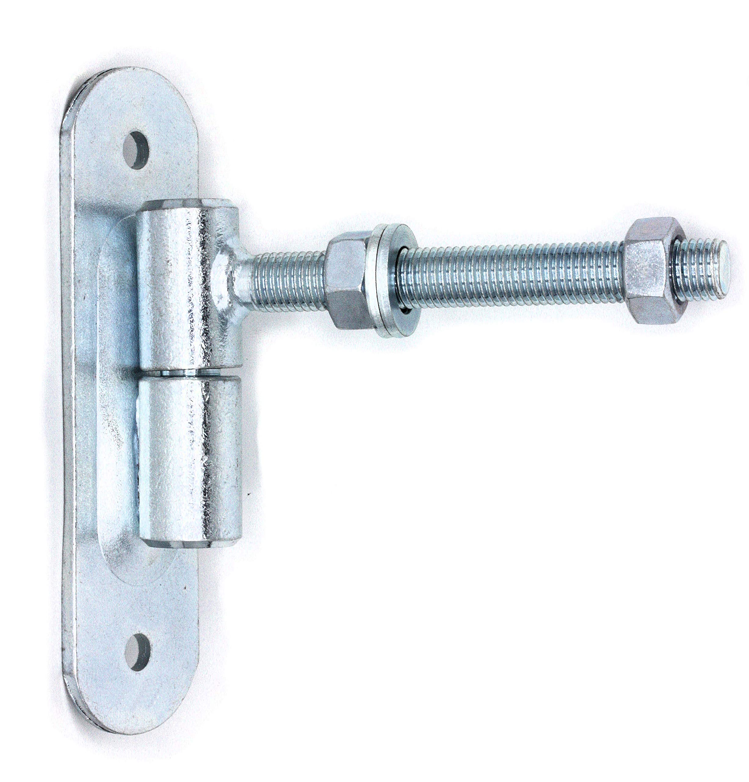 UHRIG Gate Hinge M16, Galvanized Door Hinge for hooking and unhooking, Hanging Hinge for Garden Door an More