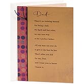 Hallmark Birthday Card for Dad (No Training Manual)