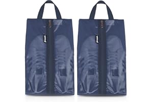 Prezon Travel Shoe Bags, Water Resistant TPU Mesh, Sturdy YKK Zipper, Shoes Storage Bag, Shoes Packing Organizer, Unisex Shoe Pouch for Travel or Home Storage