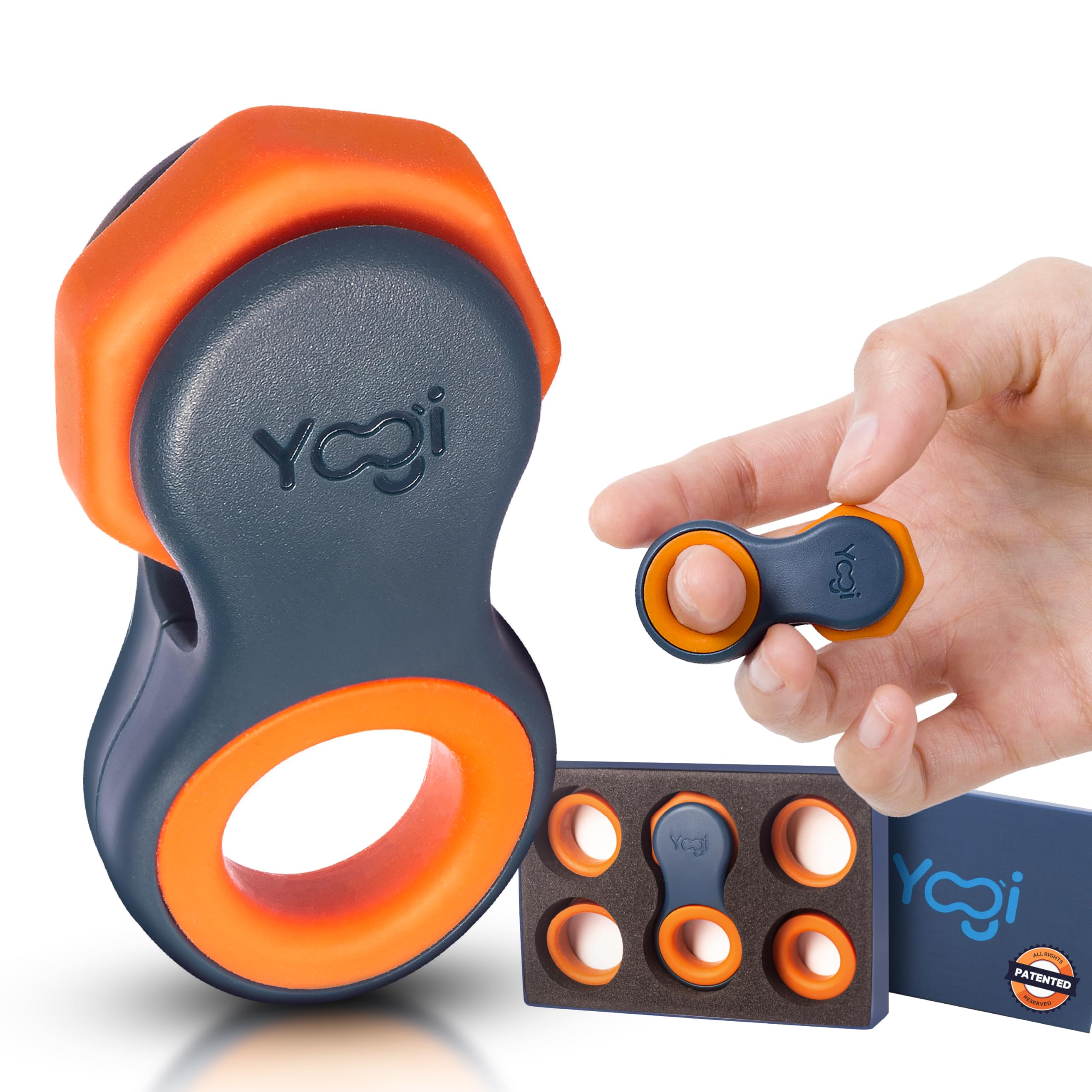 Yogi Fidget Toy – Silent Sensory Spinner for