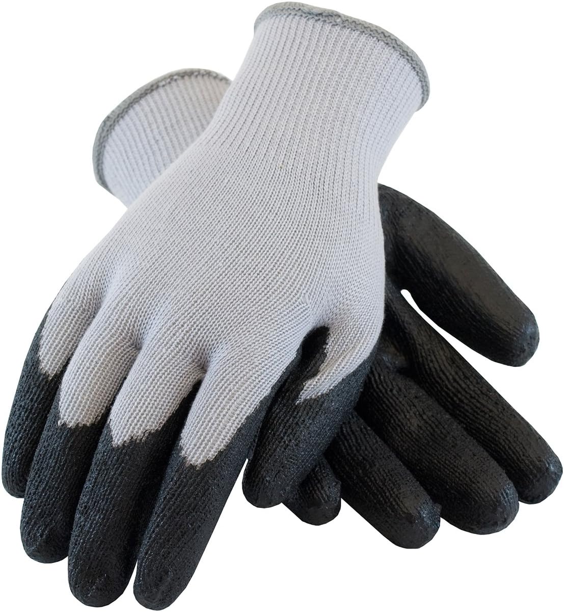 GTek 381410/L Seamless Knit Cotton/Polyester Glove with Nitrile