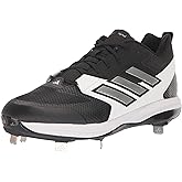 adidas mens Icon 8 Core Black/Silver Metallic/White 12