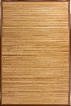 Best Choice Products Bamboo Area Rug Carpet Indoor Outdoor Wood 5 X 8 Amazon Ca Home Kitchen
